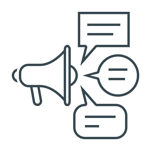 Media, mouthpiece, social, social media, orator, speaker icon